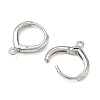 SHEGRACE Brass Hoop Earrings Findings XGR0158P-94P-2