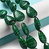 Synthetic Malachite Dyed Beads Strands G-P528-L07-01-2