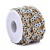Ion Plating(IP) 304 Stainless Steel Textured Oval Cable Chains CHS-T003-33G-01-3