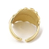 Brass Open Cuff Rings RJEW-Q778-08G-3