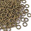 Brass Open Jump Rings JRC7MM-AB-2
