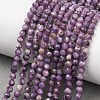 Natural Charoite Beads Strands GG-CBAA8F4-B09-4mm-A-1