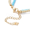 Evil Eye Multi-strand Bracelet for Girl Women BJEW-JB07111-02-5