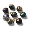 Natural Moss Agate Pendants G-I311-A08-G-2