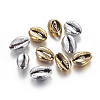Electroplate Cowrie Shell Beads BSHE-X0006-02-2