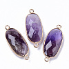 Natural & Synthetic Gemstone Links Connectors G-R472-03-3