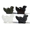 Natural Mixed Gemstone Dinosaur Figurines DJEW-M015-05-1