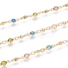 Handmade Brass Heart Link Chains CHC-I034-05G-1