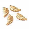 201 Stainless Steel Pendants STAS-G071-01G-3