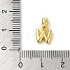 Rack Plating Brass Charms KK-C053-04G-W-3