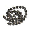 Natural Larvikite Beads Strands G-K387-A02-02-4