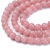 Natural Pink Opal Beads Strands G-G772-01-E-1