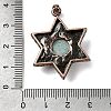 Natural Amazonite Pendants G-A297-06R-18-3
