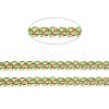 Golden Brass Enamel Curb Chain CHC-H103-07B-G-2