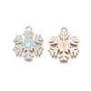 Christmas Style Alloy Enamel Pendants ENAM-Q442-68A-3