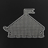 House ABC Plastic Pegboards used for 5x5mm DIY Fuse Beads X-DIY-Q009-45-2