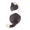 Alloy Enamel Pendants ENAM-CJC0002-25G-05-1