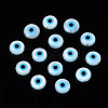 Natural White Shell Mother of Pearl Shell Beads SSHEL-N034-51C-01-4
