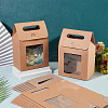 Kraft Paper Gift Box CON-WH0087-90B-4