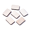 Unfinished Blank Poplar Wood Cabochons WOOD-D021-02A-1