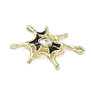 Halloween Alloy Rhinestone Pendants ENAM-P258-06G-01-2