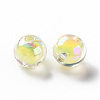 Transparent Acrylic Beads LS-X-TACR-S152-15B-SS2105-2