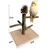 Wood Bird Playground with Pinecone PW-WG55544-03-1