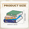 1Pc Book Enamel Pins JEWB-LP0004-51-2