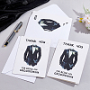 12Pcs Paper Wedding Thank You Card AJEW-GA0010-04-4