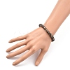Natural & Synthetic Gemstone Stretch Bracelets BJEW-JB05359-4