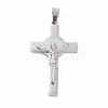 Tarnish Resistant 304 Stainless Steel Pendants X-STAS-N017-13P-1
