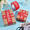 OPP Warning Packaging Tape Rolls AJEW-WH0060-25-4