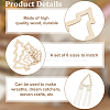 Unfinished Wood Chips DIY-WH0656-19B-4