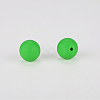 Round Silicone Focal Beads SI-JX0046A-48-2