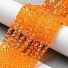 Transparent Glass Beads Strands GLAA-F029-2mm-23-4