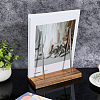 Wood Stainless Steel Display Stands ODIS-WH0010-51-5