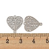 Rack Plating Brass Hollow Out Tree Connector Charms LS-KKC-D001-28P-3