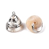 Natural Sea Shell Pendants SSHEL-N038-57-2