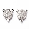Tarnish Resistant 201 Stainless Steel Chandelier Component Links STAS-Z019-34P-2