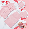 Velvet Jewelry Flap Pouches ABAG-WH0038-43G-4