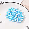 50Pcs Transparent Stripe Resin Beads RESI-YW0001-02E-2