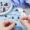 210Pcs 3 Colors Acrylic Beads FIND-HS0001-45-3