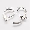 Tarnish Resistant 316 Surgical Stainless Steel Leverback Earring Findings STAS-P113-01-2