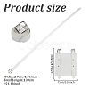 PU Leather Belt Sword Holder for Medieval Renaissance Cosplay Props AJEW-WH0248-586-2
