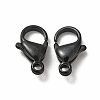 Spray Painted 304 Stainless Steel Lobster Claw Clasps STAS-R120-01F-02-1