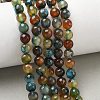 Natural Agate Beads Strands G-C082-A01-64-5