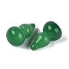 Dyed Natural White Jade Pendants G-Q601-42C-2
