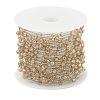 Glass Round Beaded Chains CHS-B003-04G-3