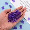 Transparent Acrylic Pendants TACR-T024-02BA-936-5