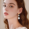 50Pcs 5 Colors 304 Stainless Steel Stud Earring Findings STAS-BBC0010-42-6